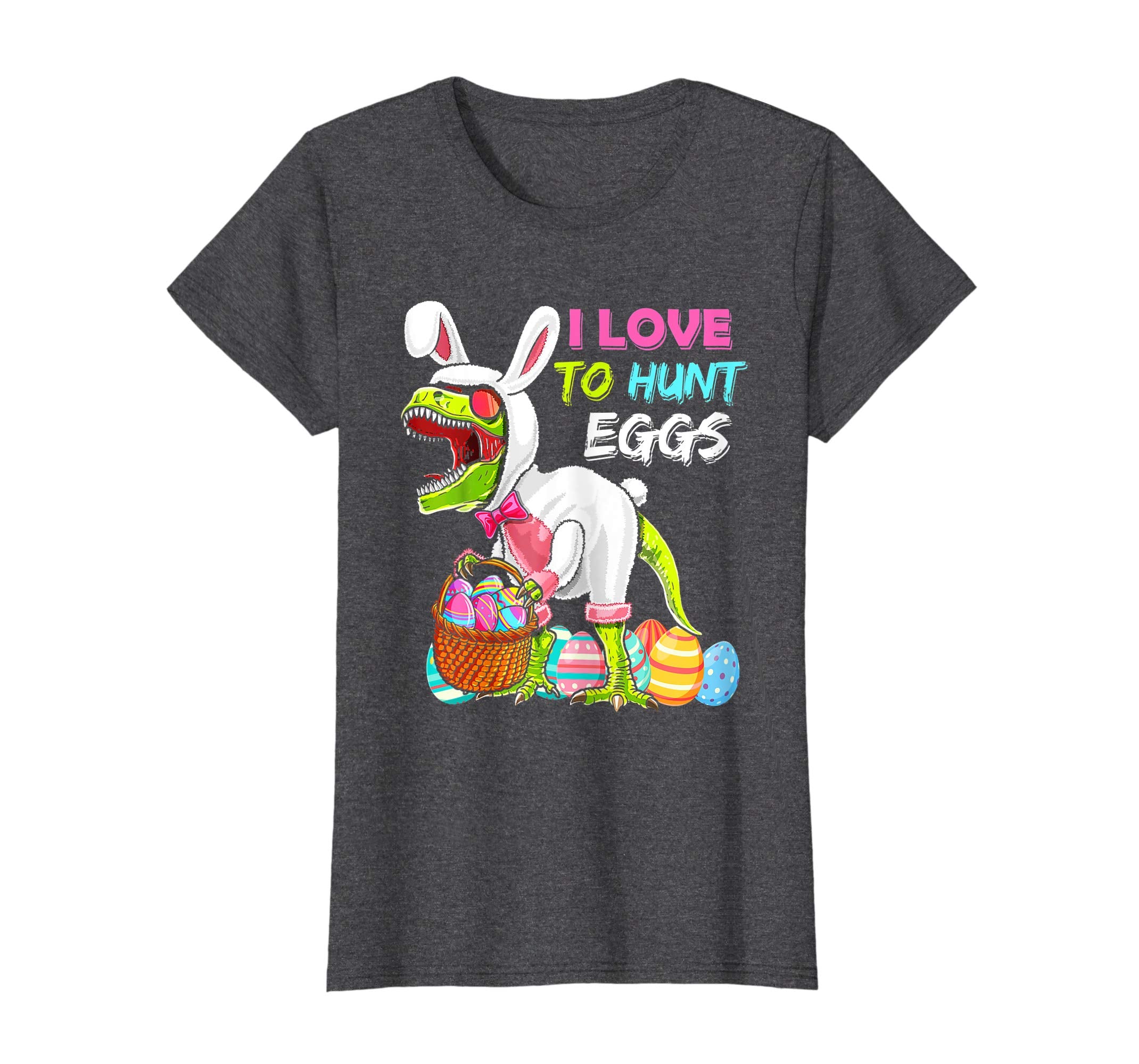 Easter Shirt Dinosaur T Rex Kids Boys Girls EGG Hunts Gift