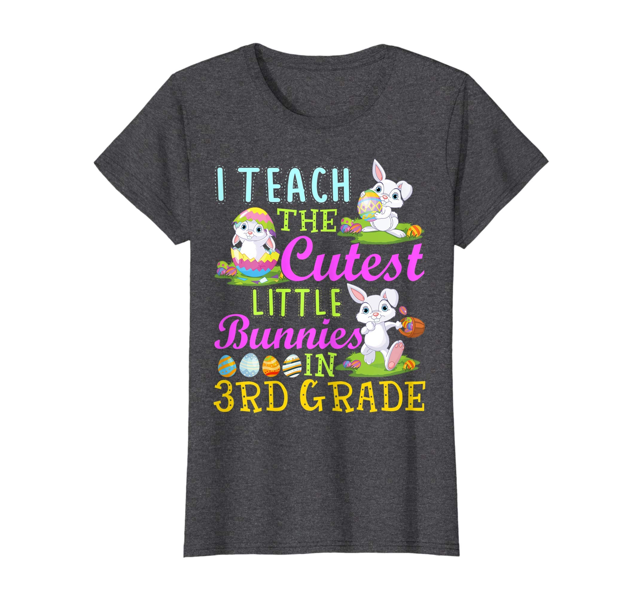 Easter 3rd Grade Teacher Shirt Gift Happy Easter Tee Shirts
