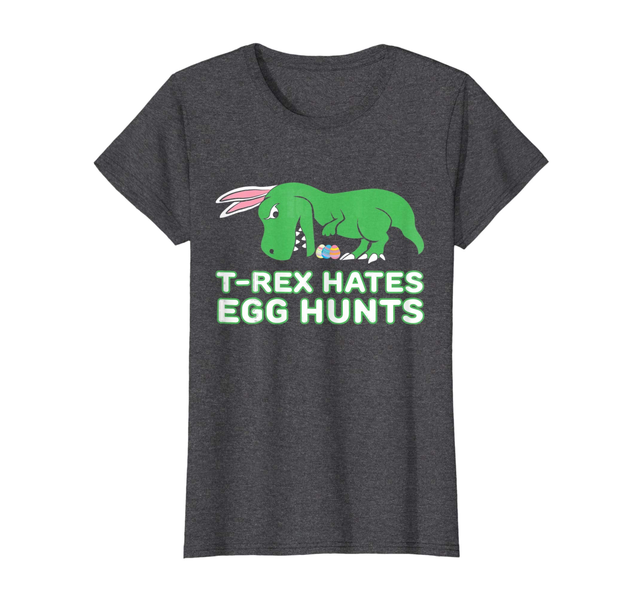 Funny T-rex Dinosaur Easter Shirt for Easter Egg Hunt Gift