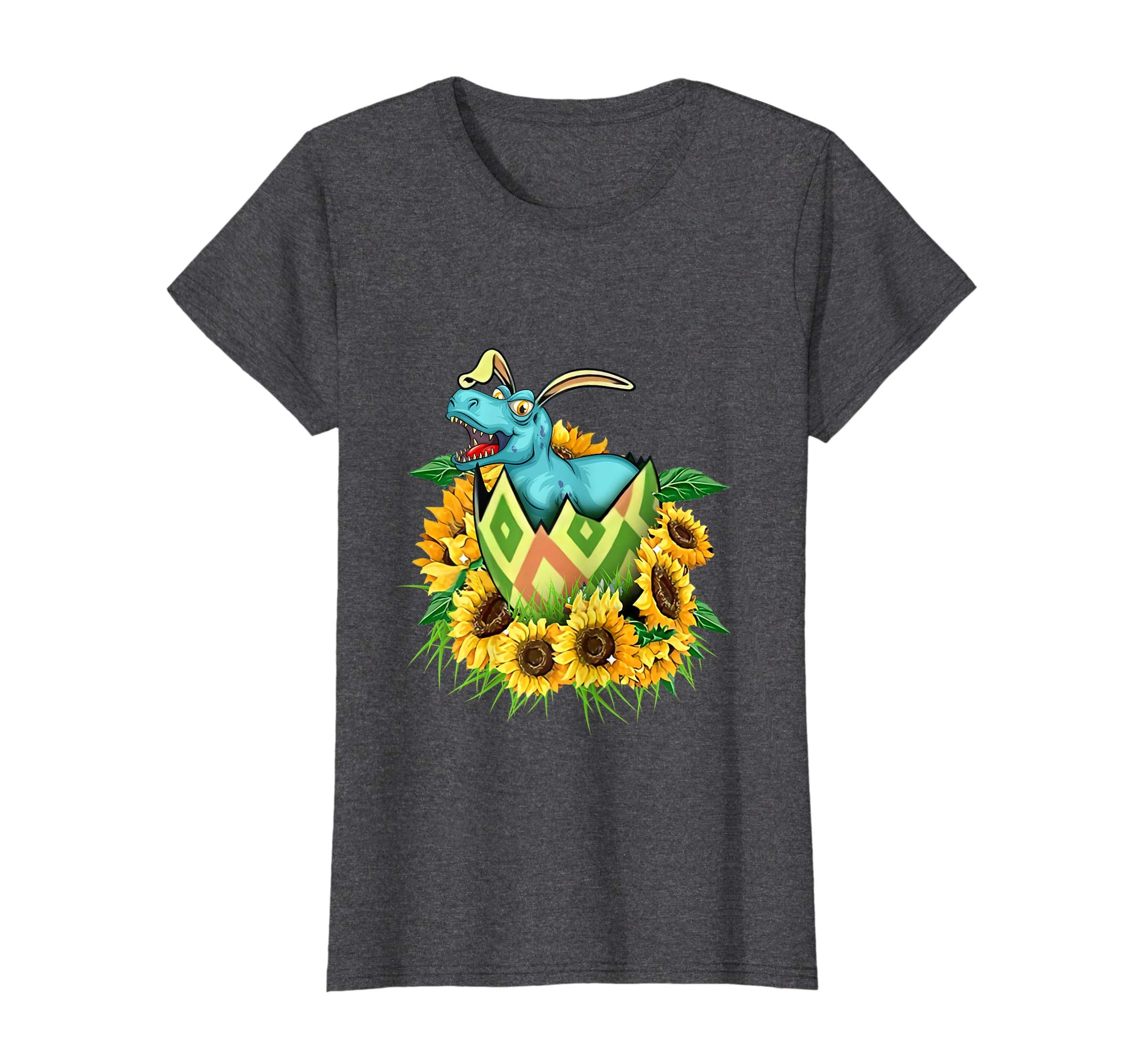 dinosaurs sunflower easter shirt