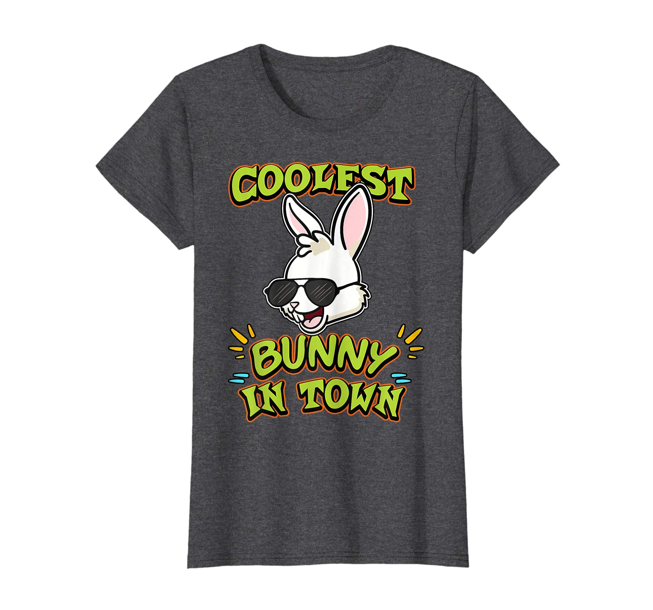 Coolest Bunny in Town Easter Day T Shirt Egg Hunt Gift Idea