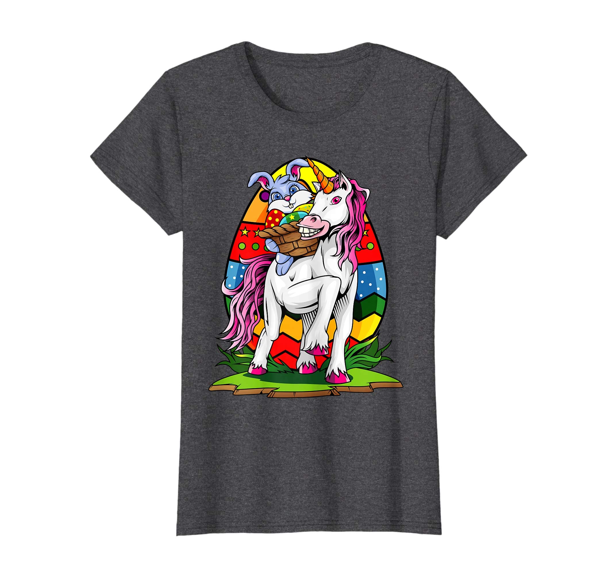 Funny Easter Bunny Unicorn Eggs T-Shirt For Men Women Teens