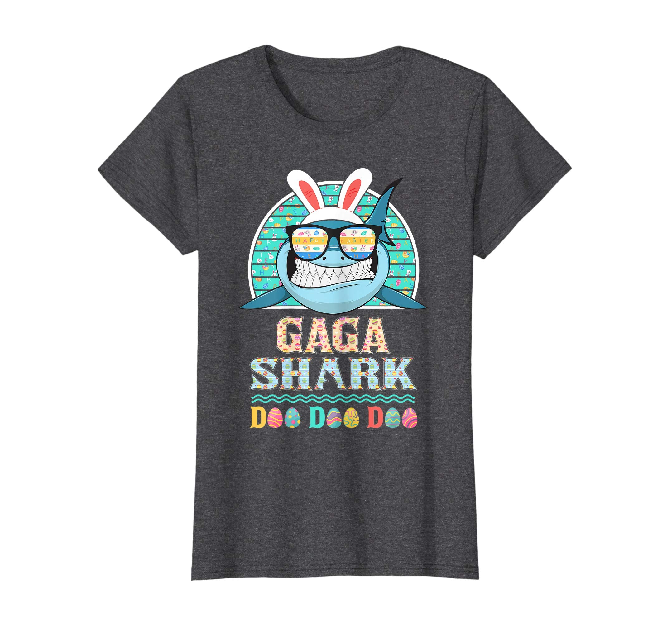 Funny Gaga Shark Happy Easter Day Gift Family Shirt