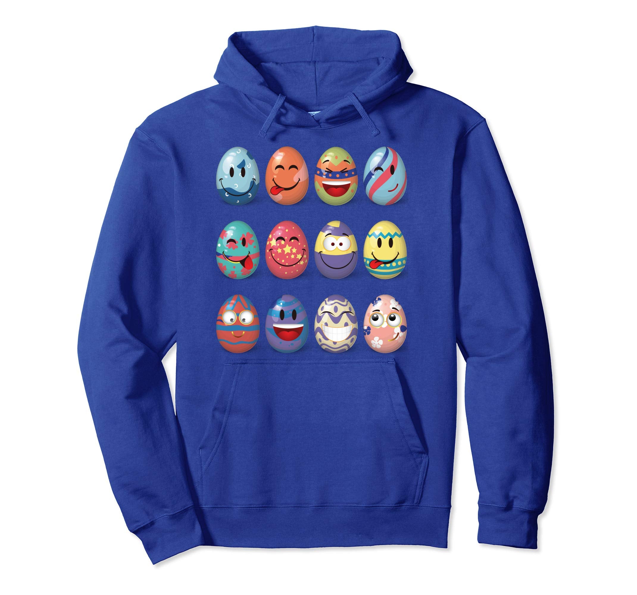 Funny Easter Eggs Emojis Birthday Hoodie For Men And Women