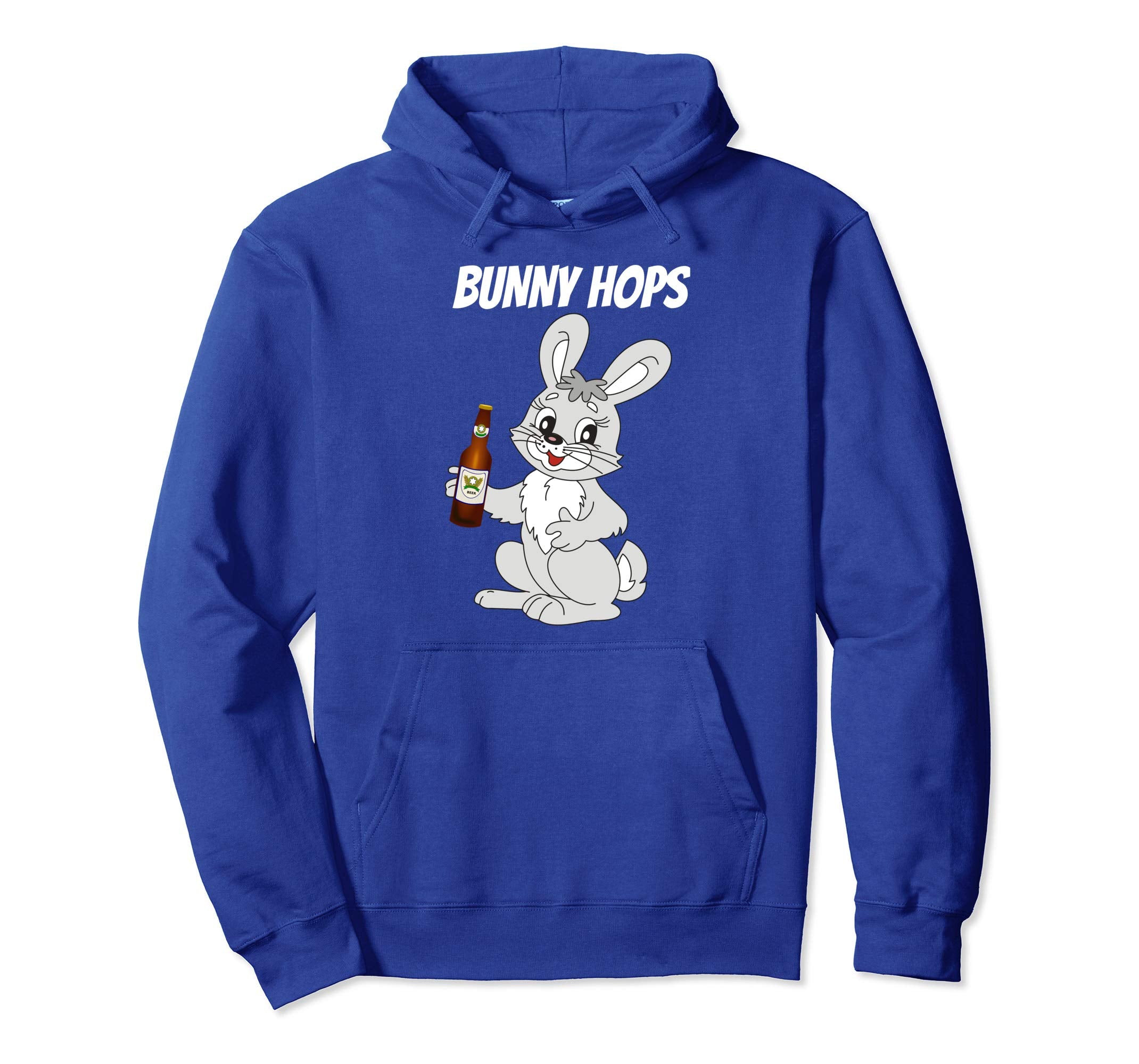 BUNNY HOPS Man's T Shirt Graphic Woman's HOODIE easter party