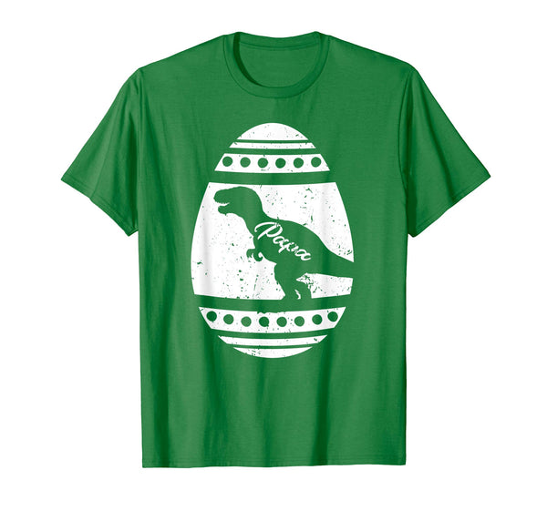 Mens Papasaurus Easter Egg T-Shirt Dinosaur Easter Gift for Dad