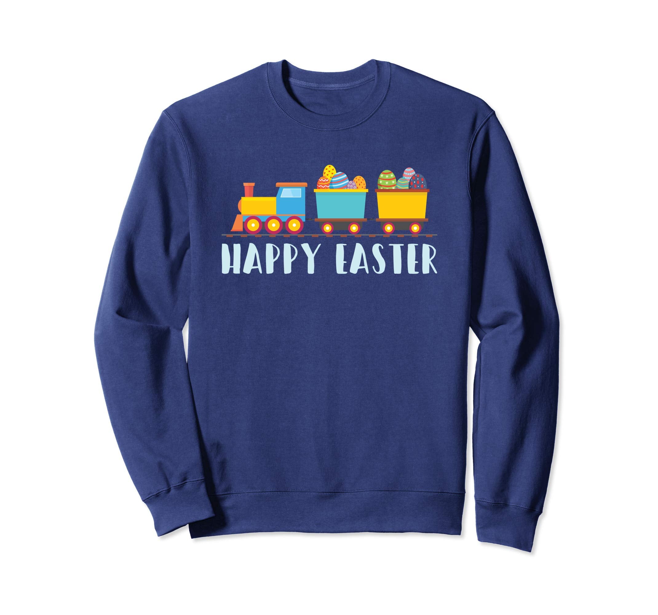 Happy Easter Cute Train With Easter Egg Sweatshirt Gift