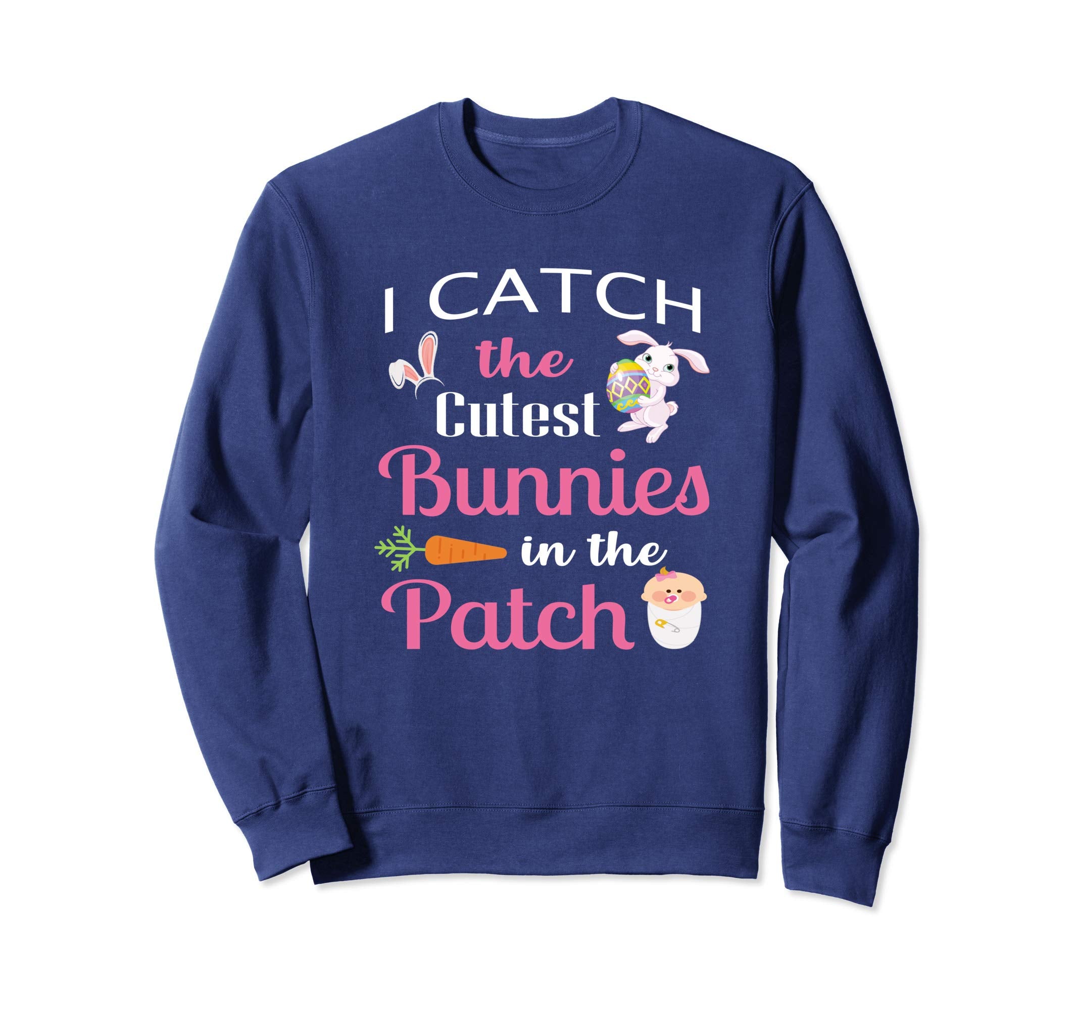 Midwife bunny easter tshirt gifts I catch the cutest bunnies