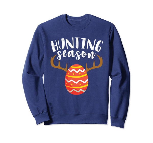 Hunting Season Egg Hunt Happy Easter T Shirt Kids Boys Girls