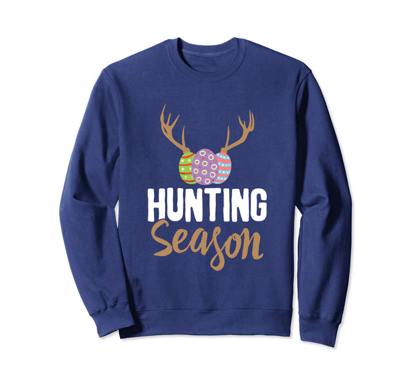 Easter Egg With Antler Hunting Season Sweatshirt Gift