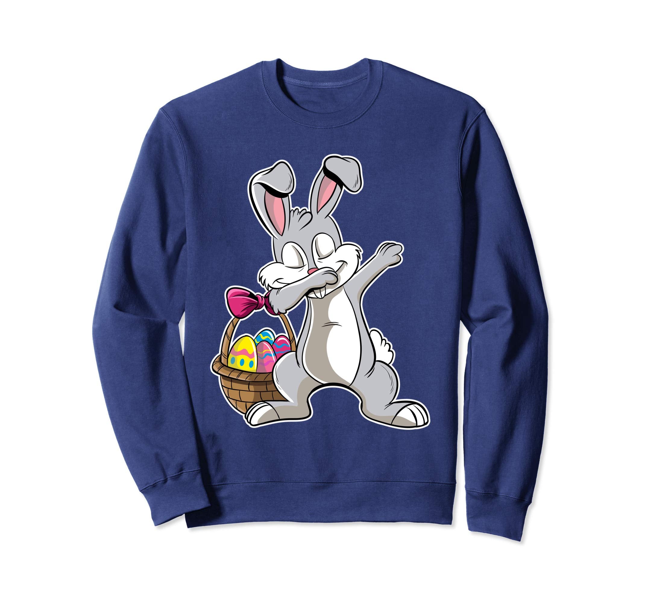 Funny Dabbing Hip Hop Bunny Easter Gift Sweatshirt