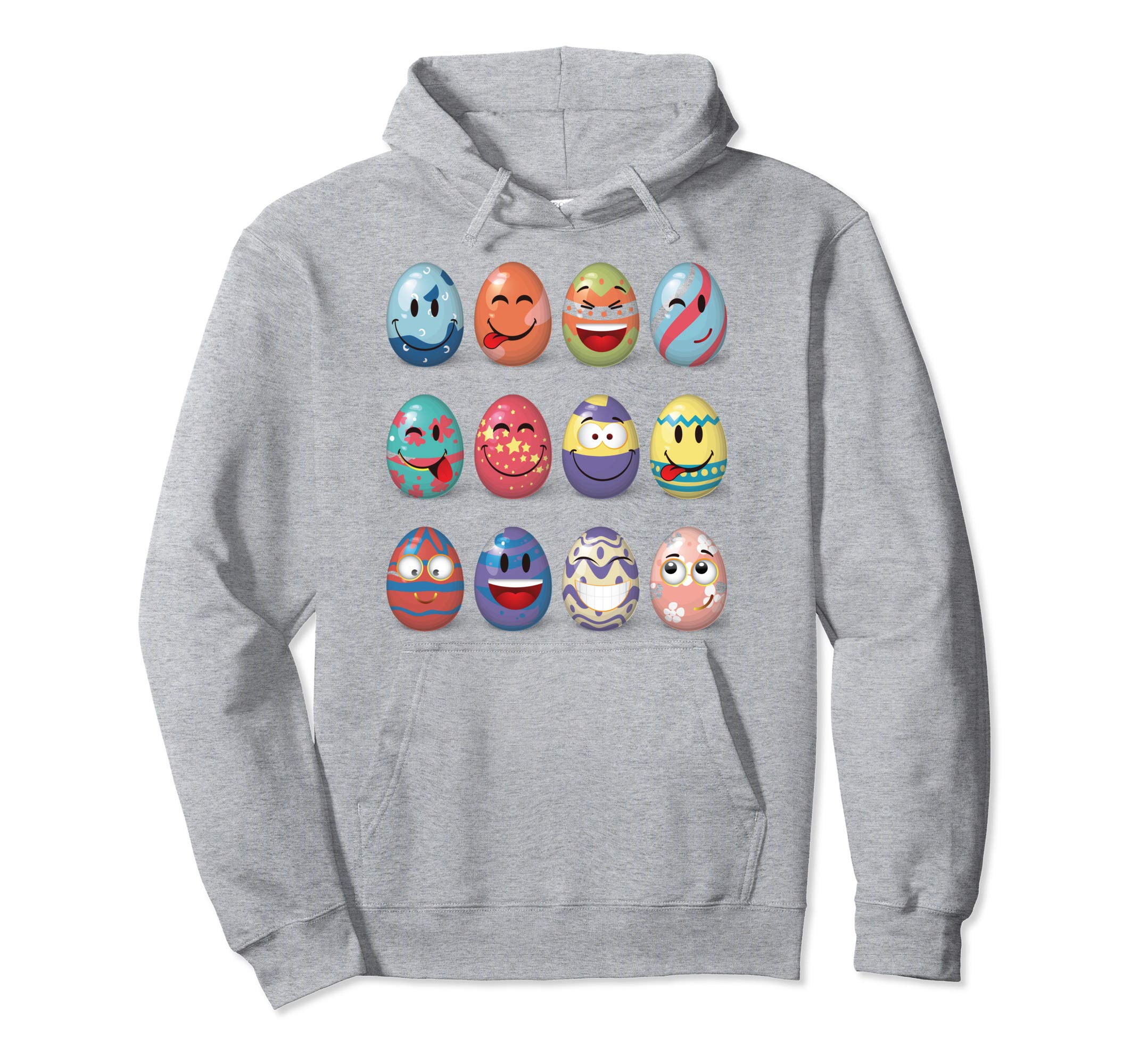 Funny Easter Eggs Emojis Birthday Hoodie For Men And Women