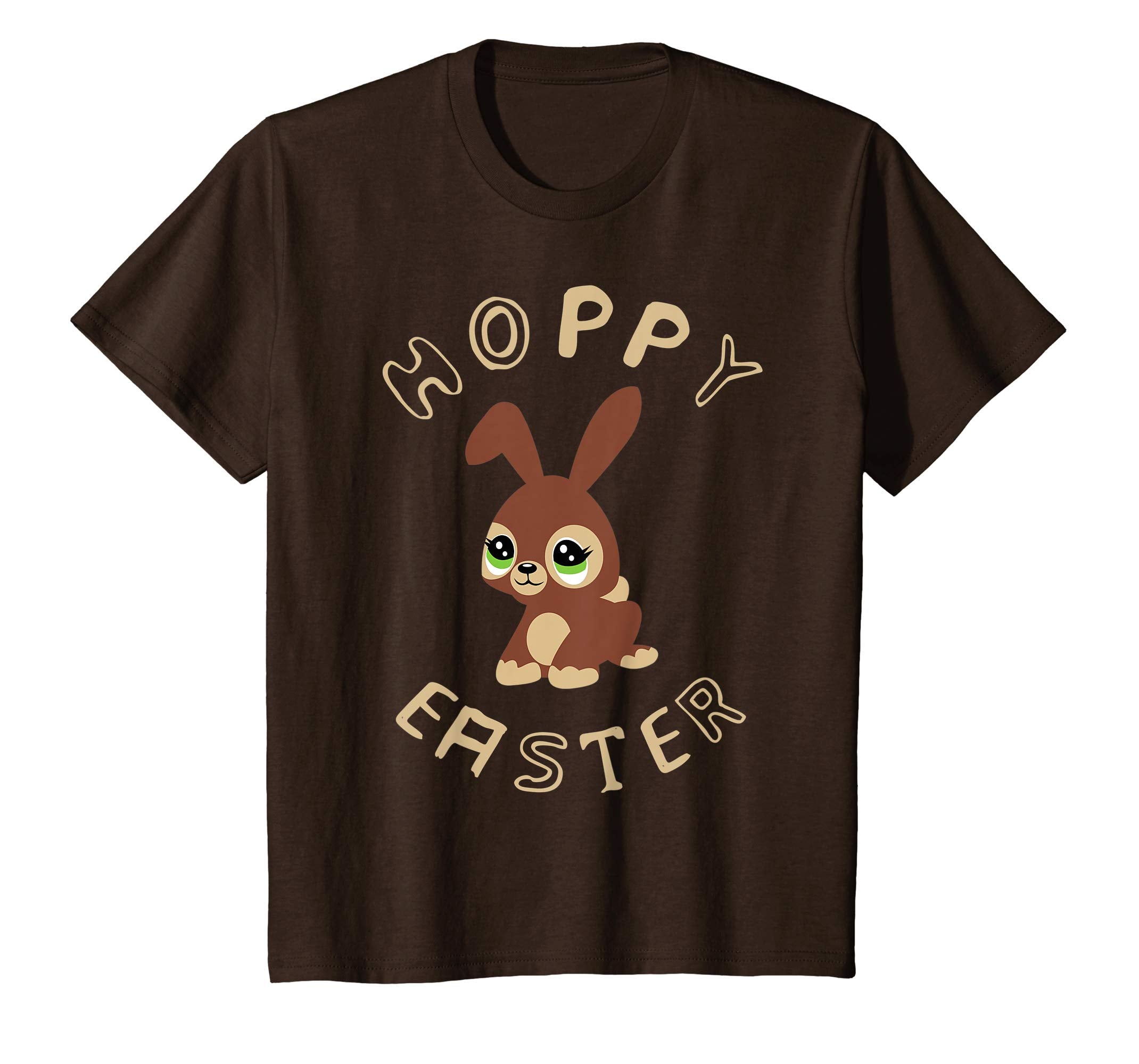 Kids Cute Happy Hoppy Easter Bunny T-Shirt for Boys Kids