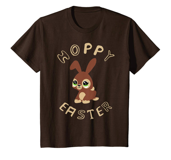 Kids Cute Happy Hoppy Easter Bunny T-Shirt for Boys Kids