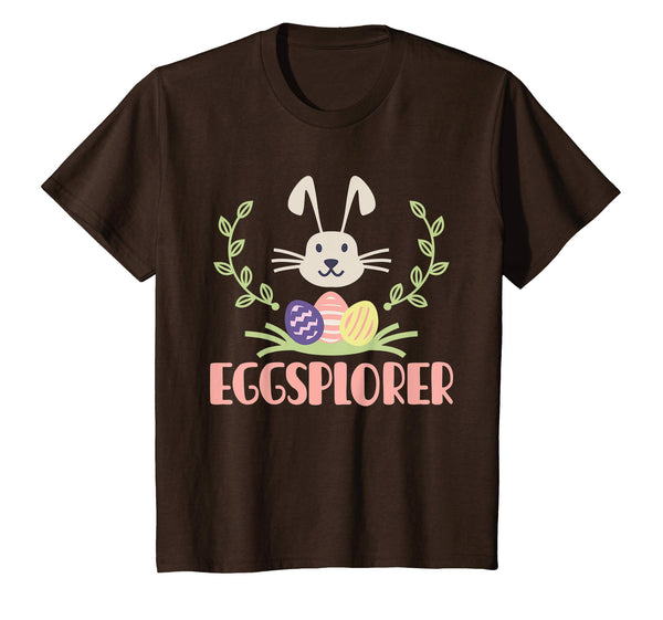Easter Bunny Shirt Eggpslorer Funny Egg Hunter Tee for Kids