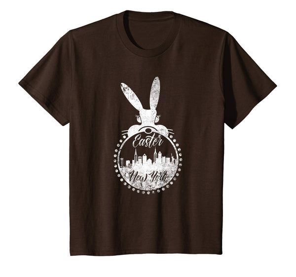 New York Skyline Happy Easter Rabbit T-shirt