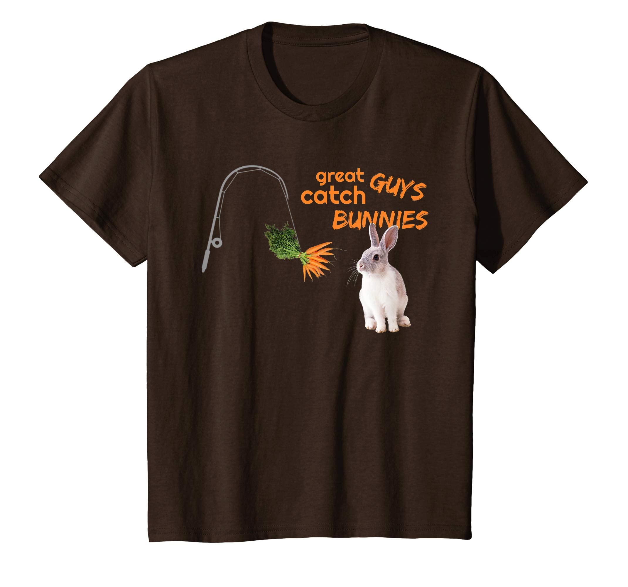 "great guys catch bunnies" T-Shirt Fishing Easter Apparel