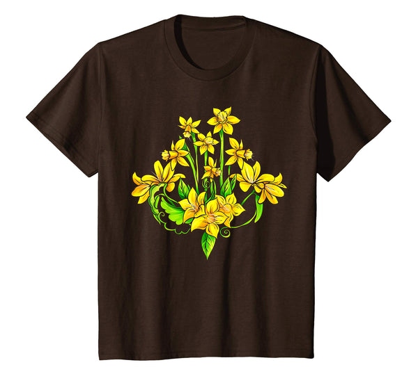 Daffodils Narcissus Flower Floral Spring Easter T-Shirt.