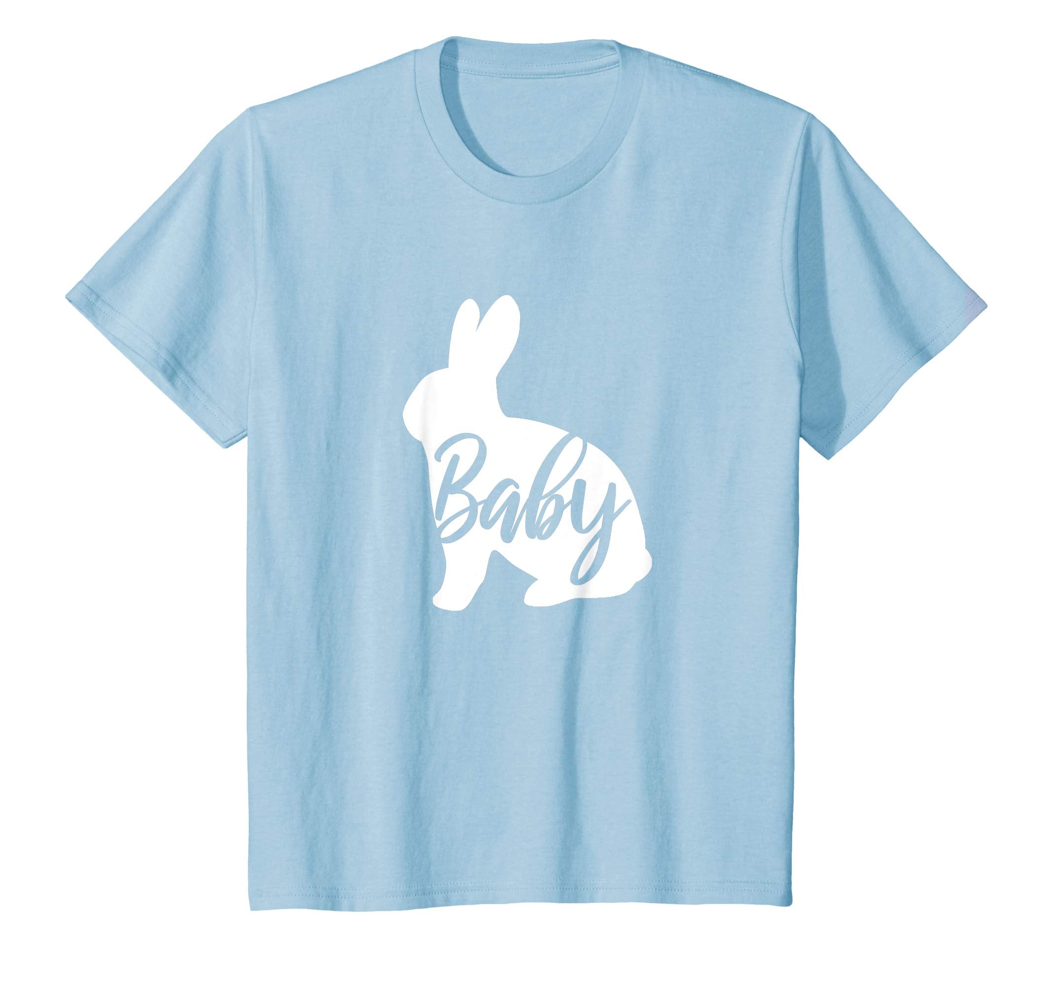 Kids Baby Bunny Easter Rabbit Shirt Toddler Little Boy Baby Girl