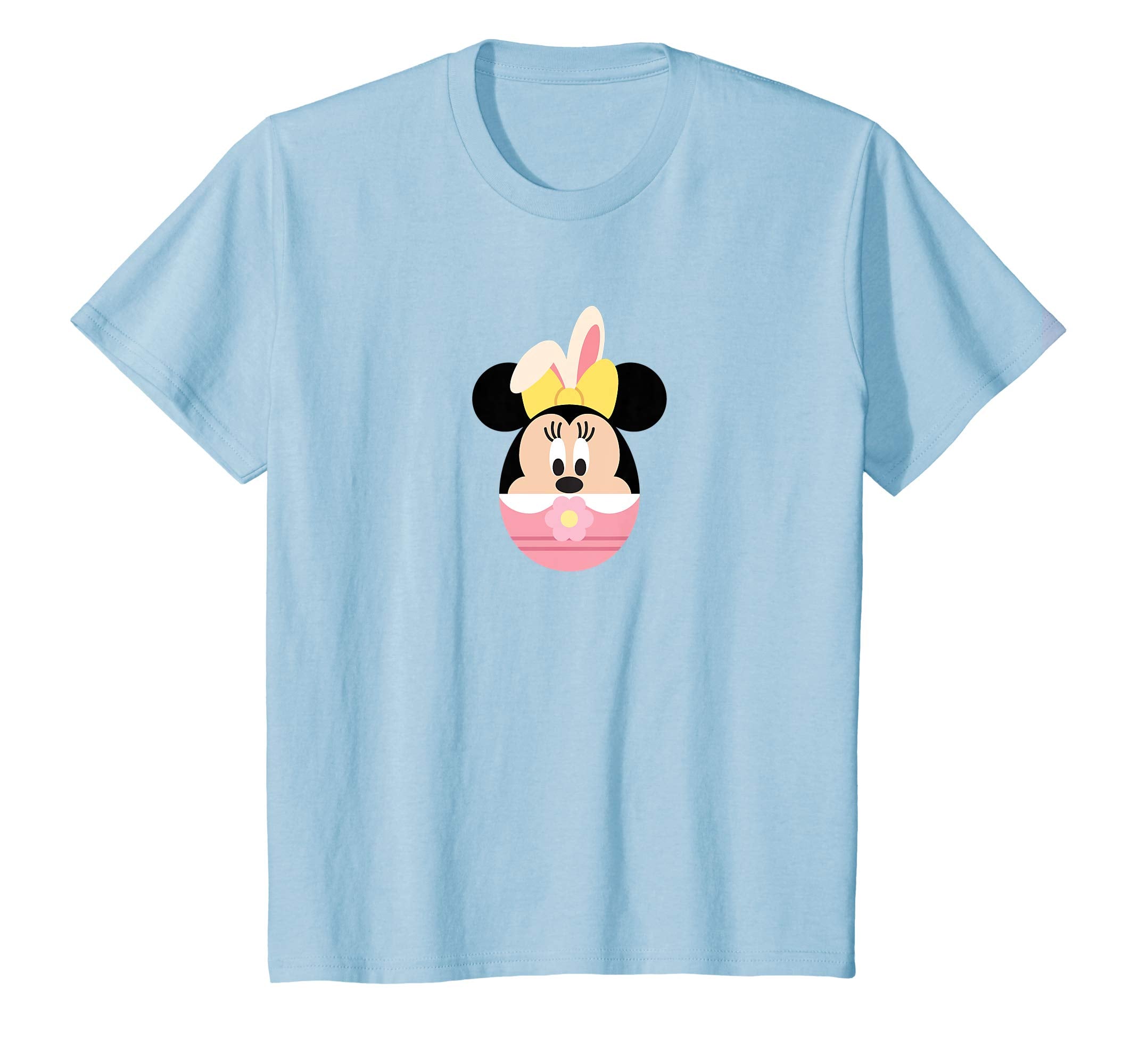 Disney Minnie Mouse Bunny Ears Pink Easter Egg T-Shirt