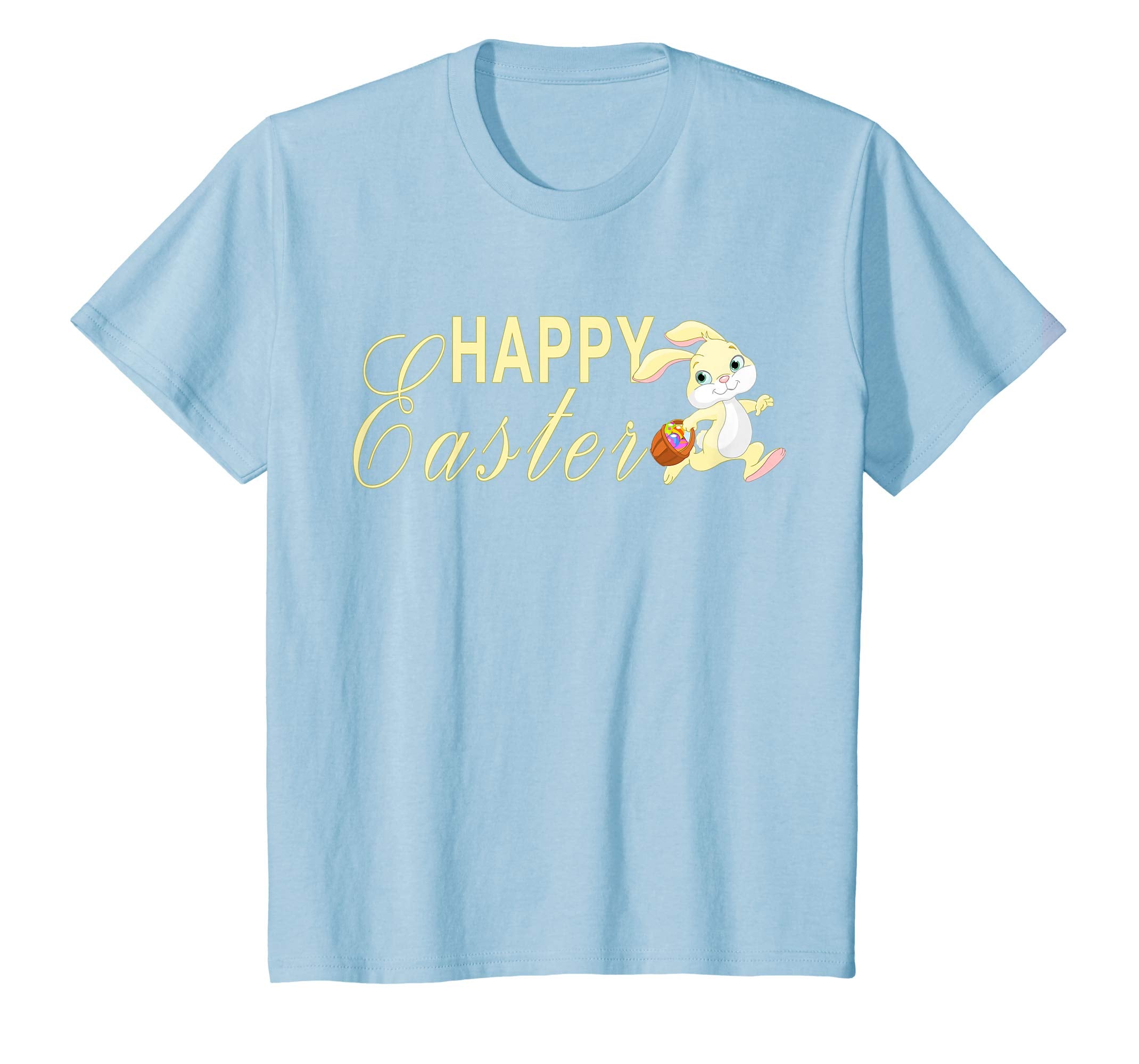 Easter T-Shirt Funny Bunny Basket Gift Eggs Kids Men Women