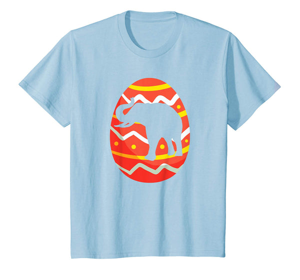 Funny Easter Egg Elephant T-Shirt Gifts for Kids Boys Girls
