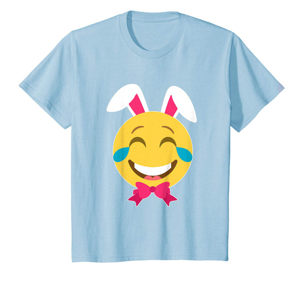 Smile Emotion Girl Face Bunny Rabbit Happy Easter Day Shirt