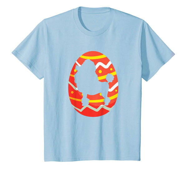 Poodle Easter Eggs Bunny T-Shirt Dog Easter Gift