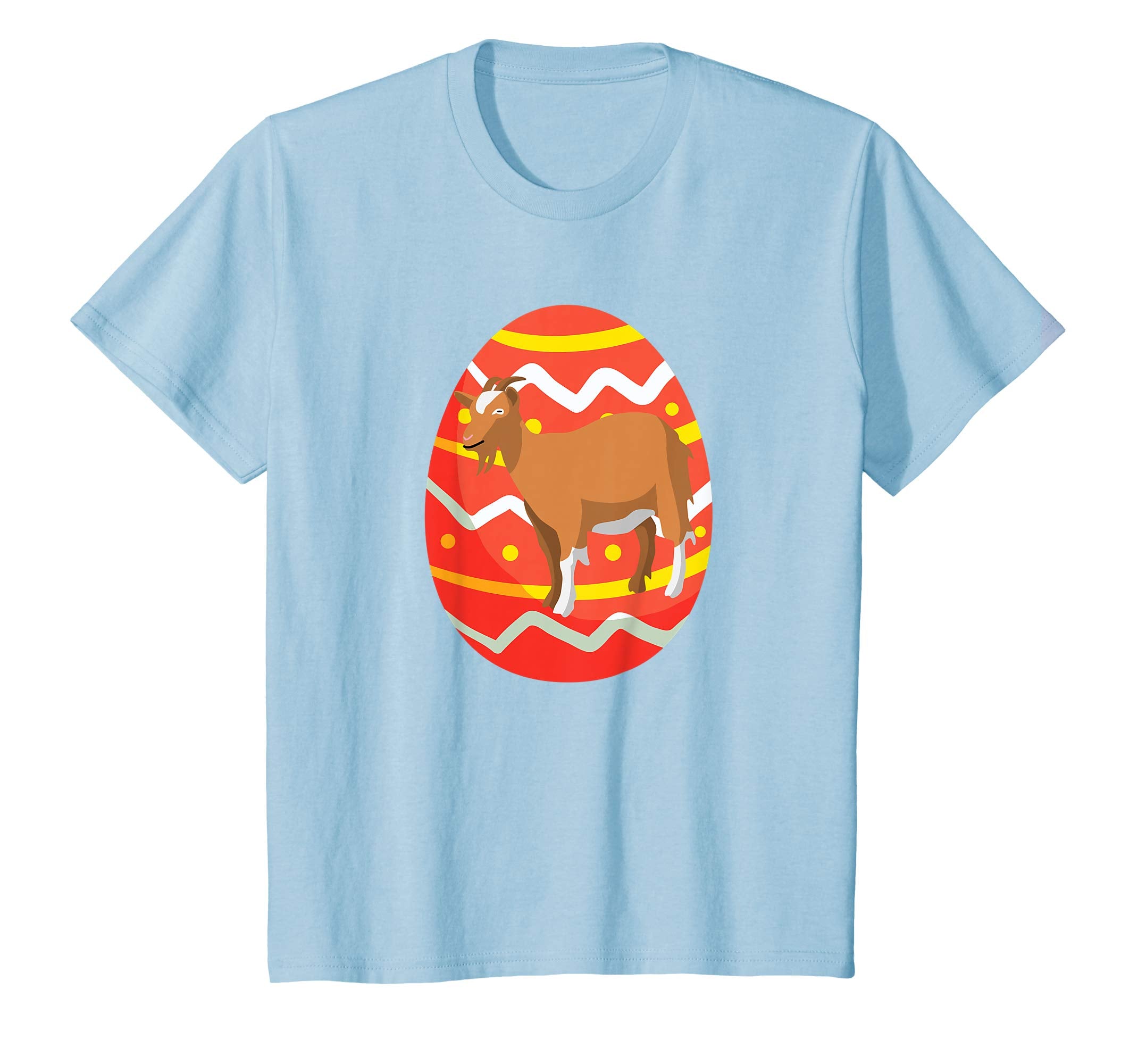 Funny Goat Easter Eggs T-Shirt Gifts for Kids Boys Girls