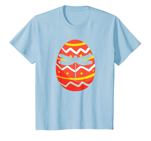 Happy Dragonfly Easter Bunny Egg T-Shirt for Kids Boys Girls