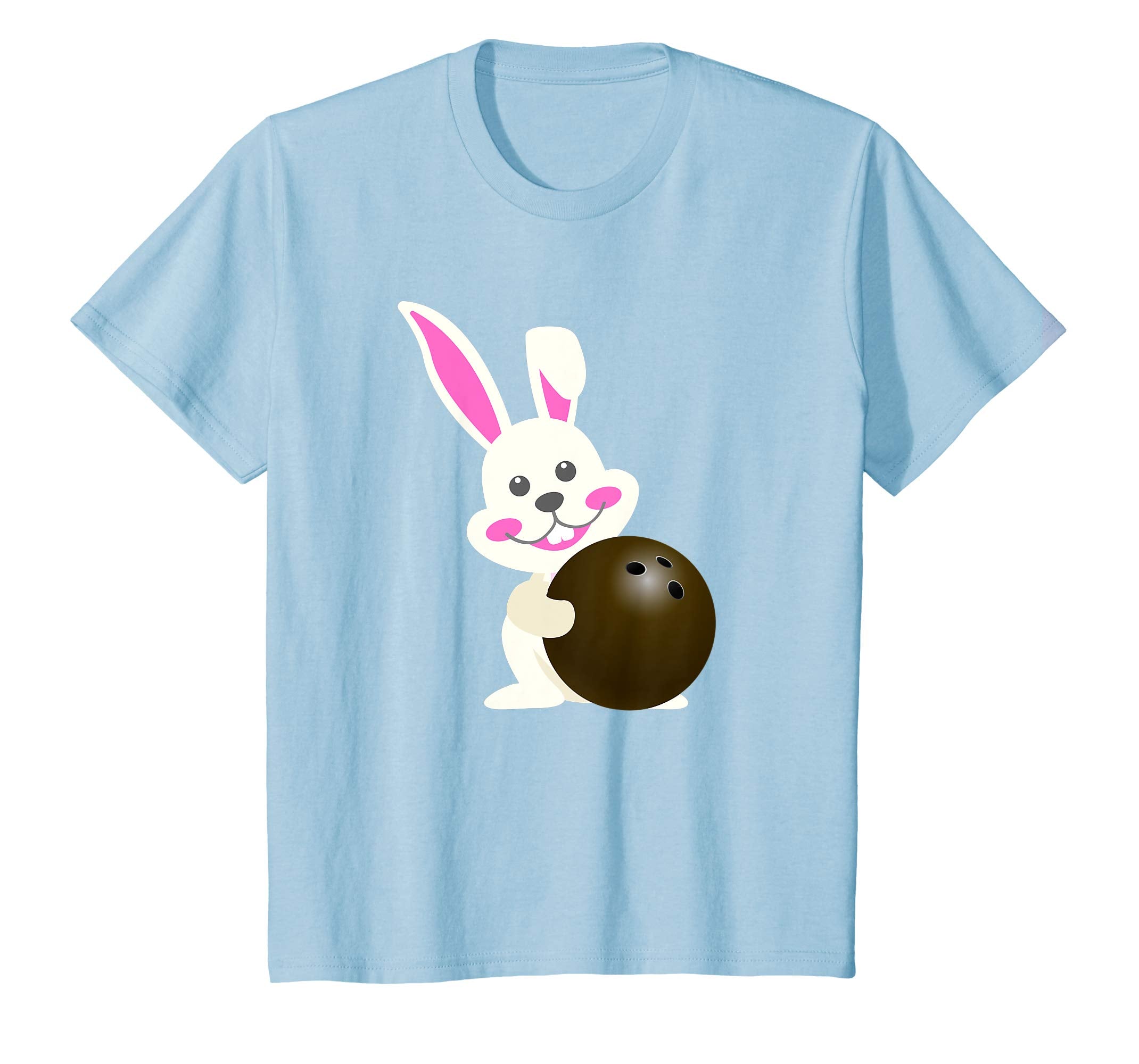 Easter Bunny with Bowling Shirt Gifts for Kids Boys