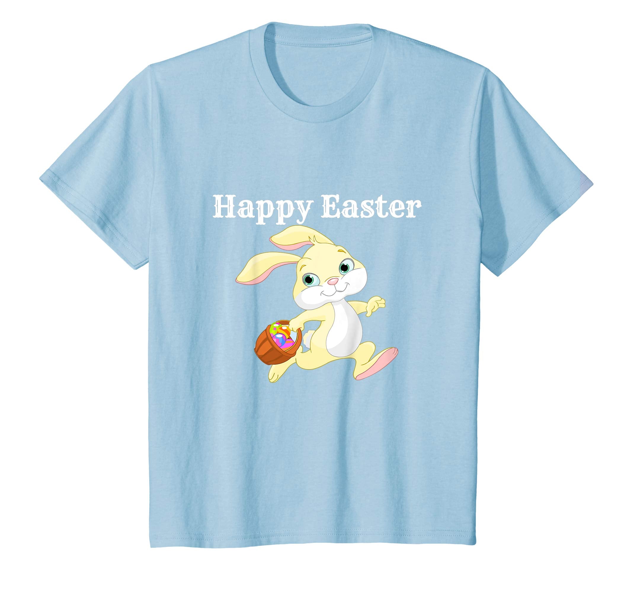 Happy Easter Spring Bunny Easter Egg Basket Cute T-Shirt