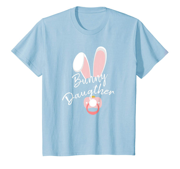 Easter Bunny Daughter Tshirt Rabbit Baby Nipple Tee for Girl