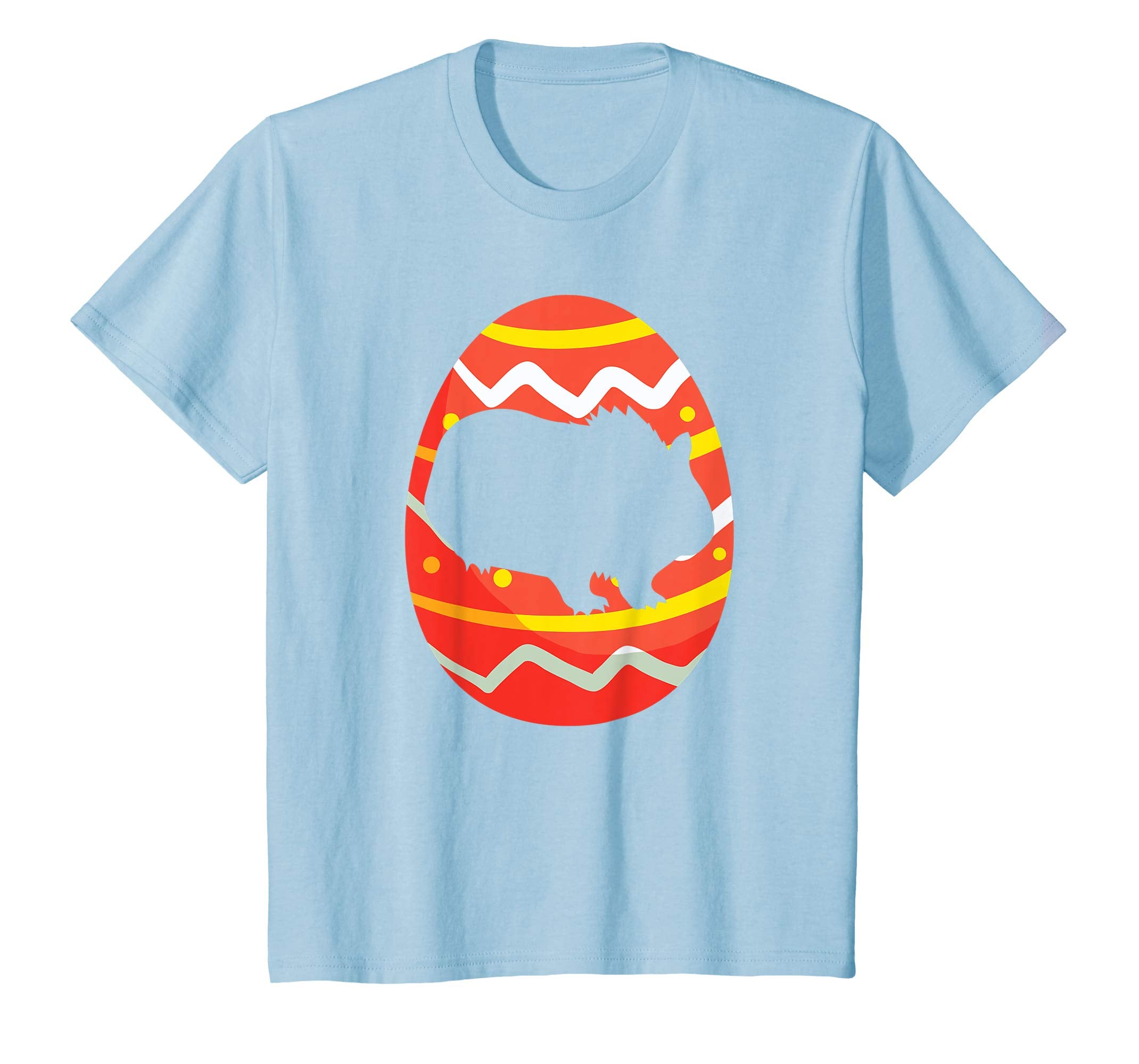 Happy Guinea Pig Easter Bunny Egg T-Shirt for Kids Boys Girl