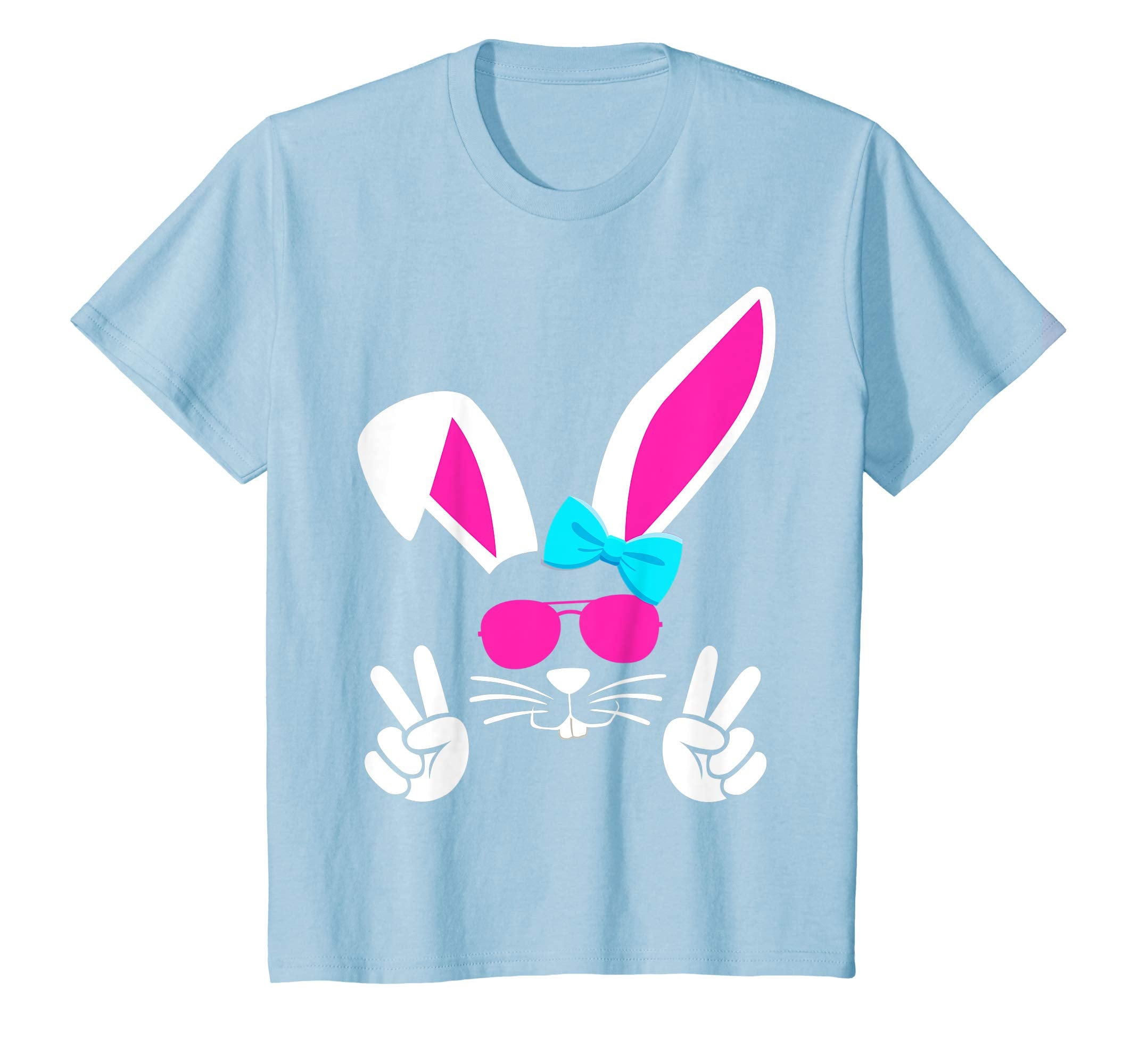 Cute Easter Bunny Shirt Hunting Eggs Gold Bling Tee