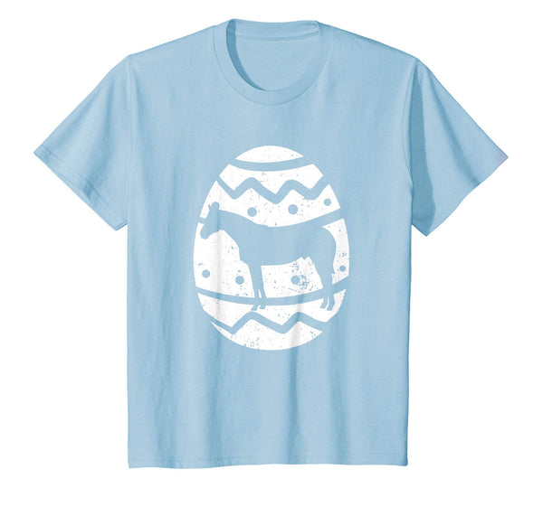 Vintage Horse Happy Easter Egg T-Shirt Bunny Easter Gift