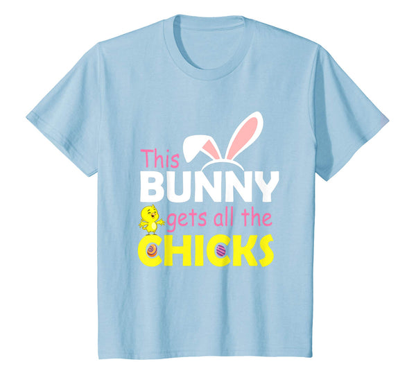 This Bunny Gets All The Chicks Happy Easter Day Eggs Shirt