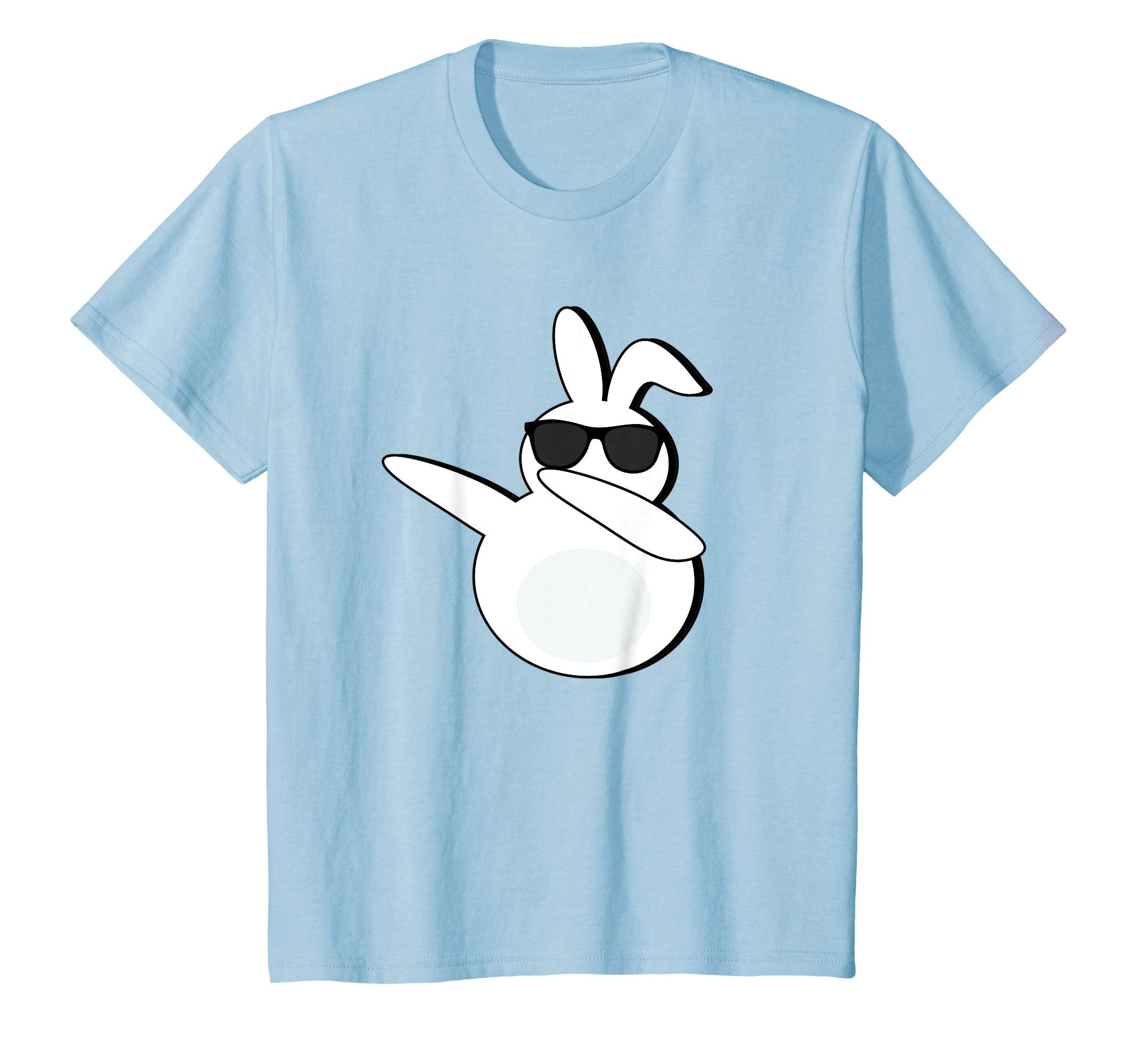 Funny Dabbing Hip Hop Bunny Easter With Sunglasses t-Shirt
