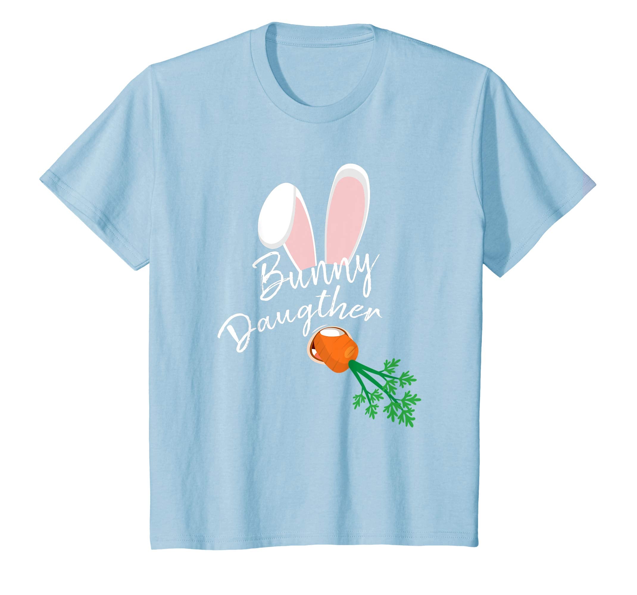 Bunny Daughter Shirt Funny Easter Rabbit T-shirt for Girl
