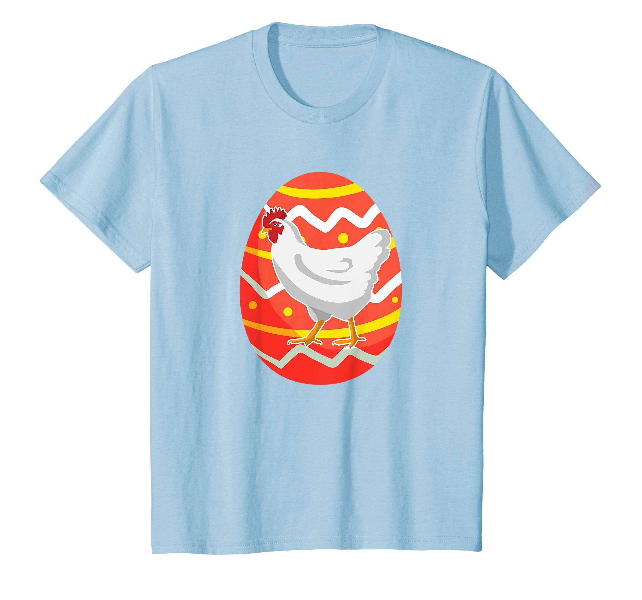 Funny Chicken Easter Eggs T-Shirt Gifts for Kids Boys Girls