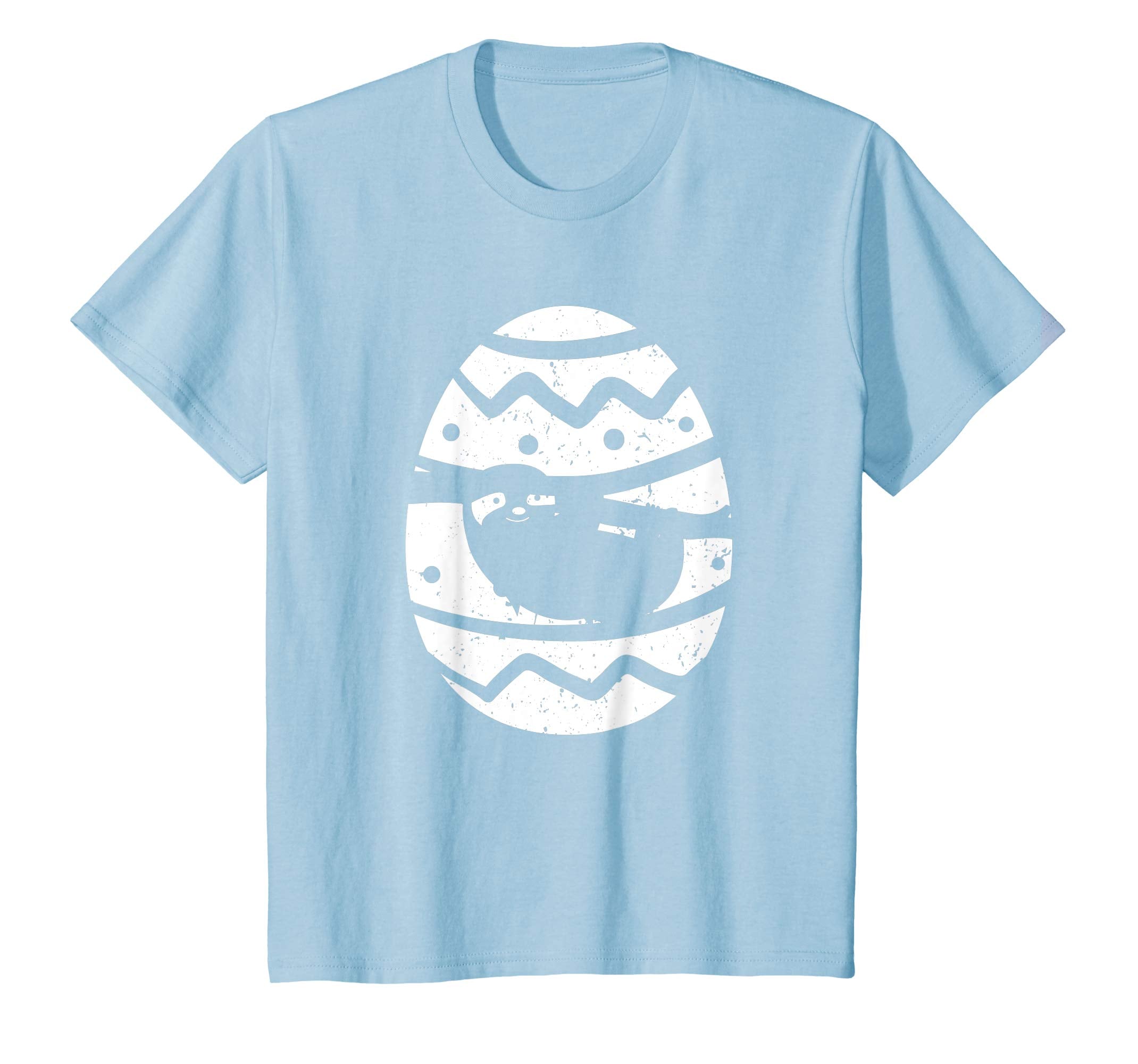 Vintage Sloth Easter Egg T-Shirt Sloth Easter Gift