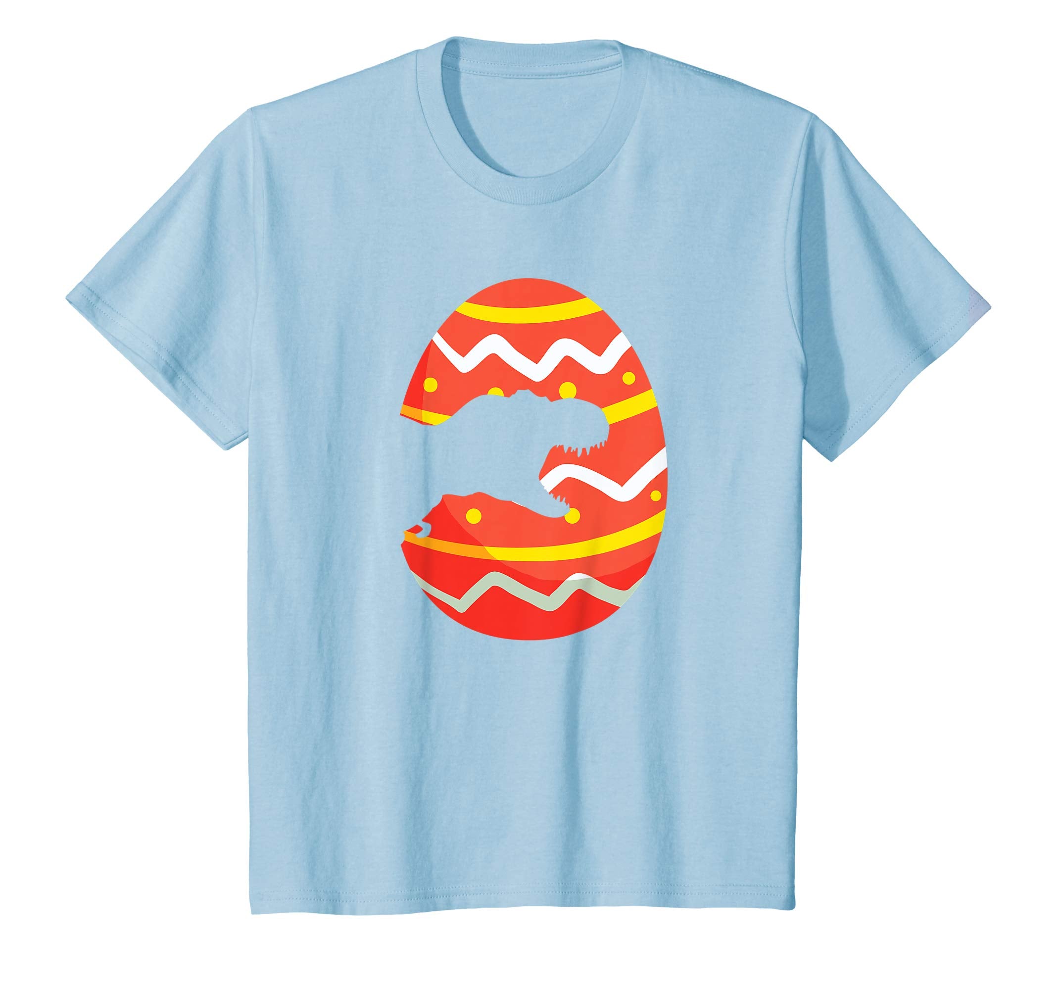 Dinosaur T-Rex Easter Egg T-Shirt Gifts for Kids Boys Girls