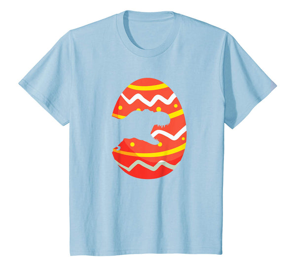 Dinosaur T-Rex Easter Egg T-Shirt Gifts for Kids Boys Girls