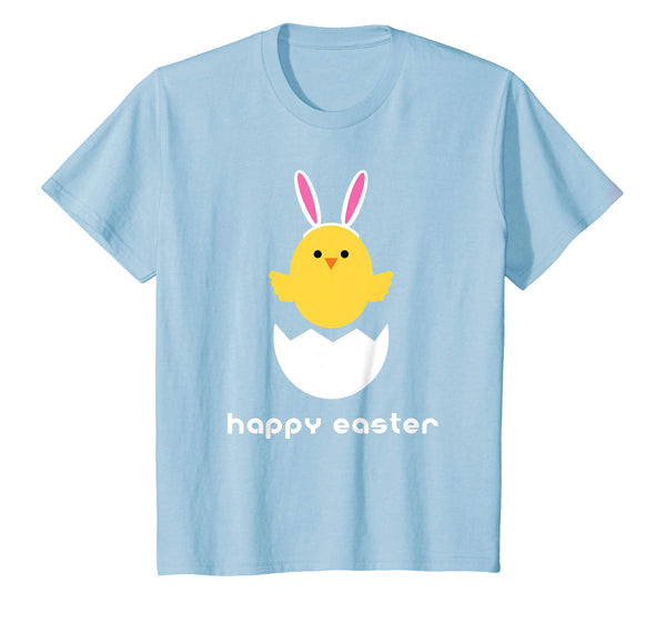 happy easter Bunny Ears Chicken Egg Fun Holiday T-shirt