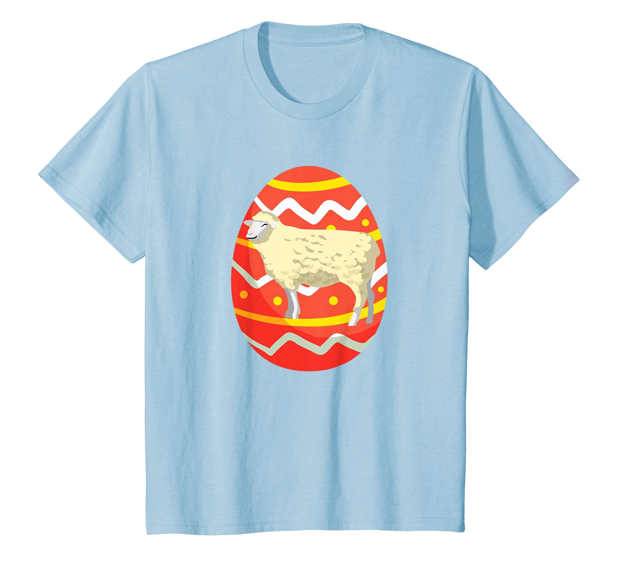 Funny Sheep Easter Eggs T-Shirt Gifts for Kids Boys Girls