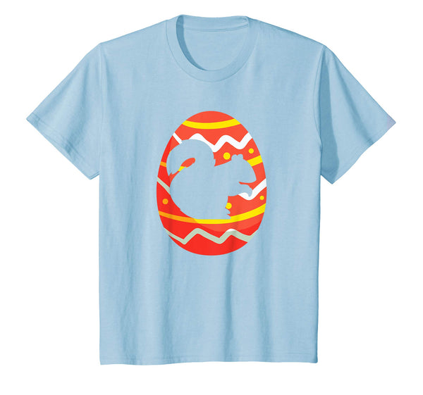 Funny Easter Egg Squirrel T-Shirt Gifts for Kids Boys Girls