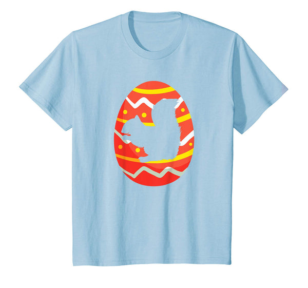 Happy Squirrel Easter Egg Bunny T-Shirt for Kids Boys Girls