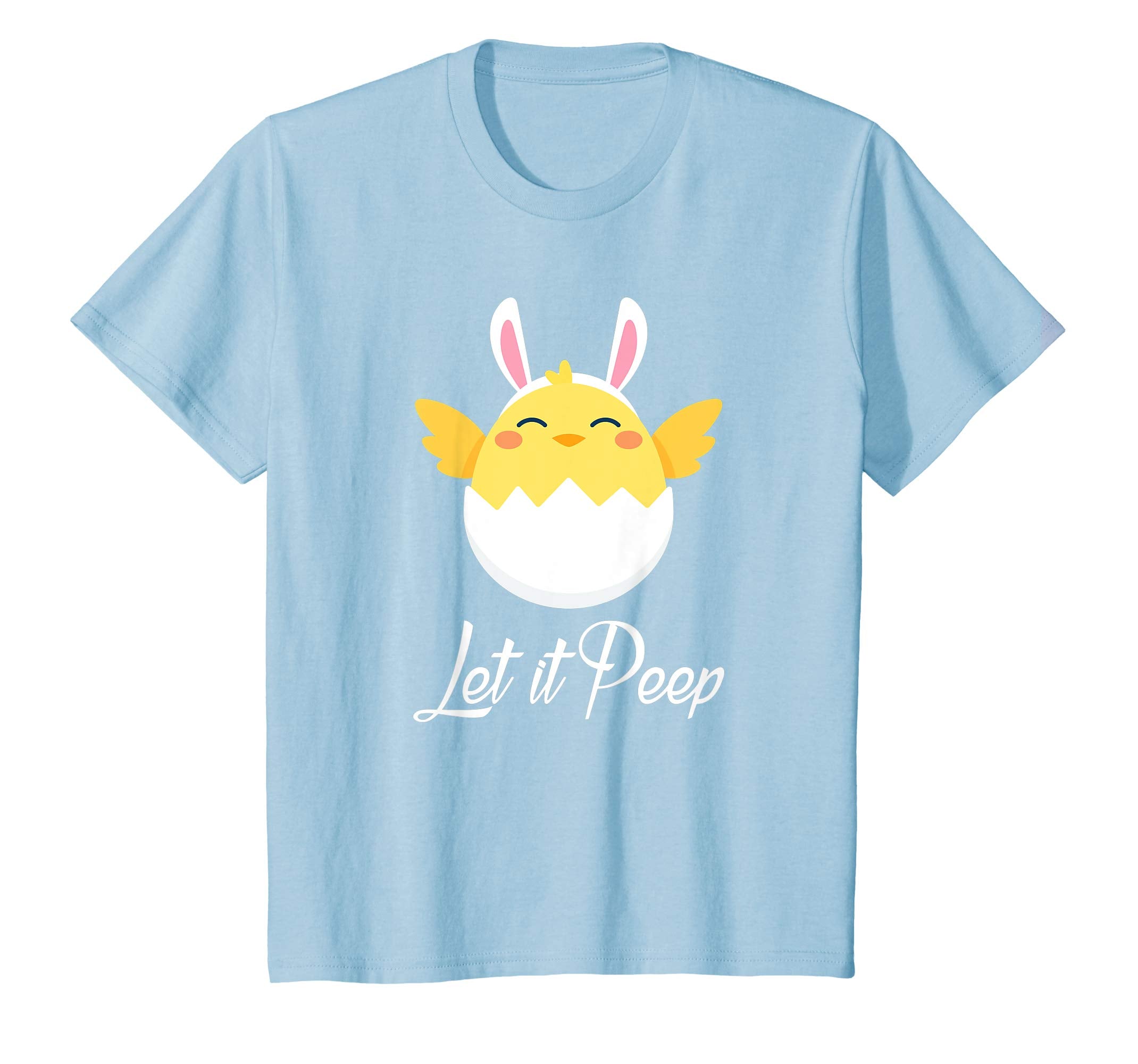 Funny Easter Shirt Let it Peep Cute Funny Chick T-shirt