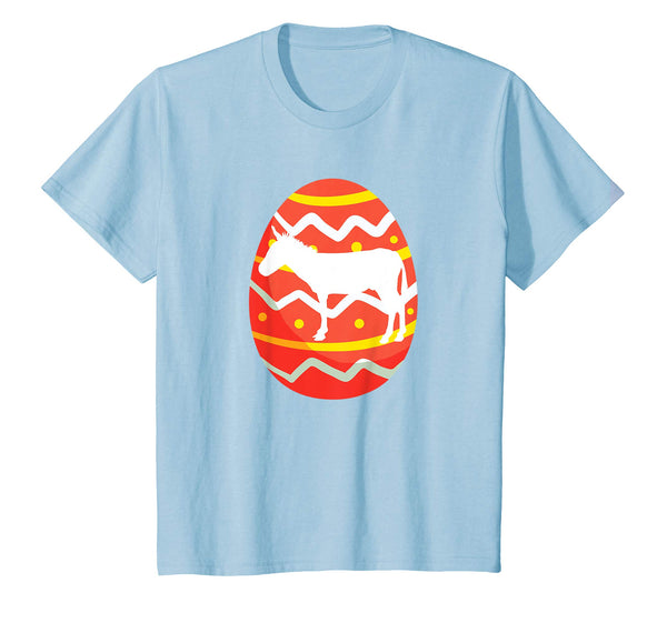 Happy Donkey Easter Bunny Egg T-Shirt Funny for Kids Girls
