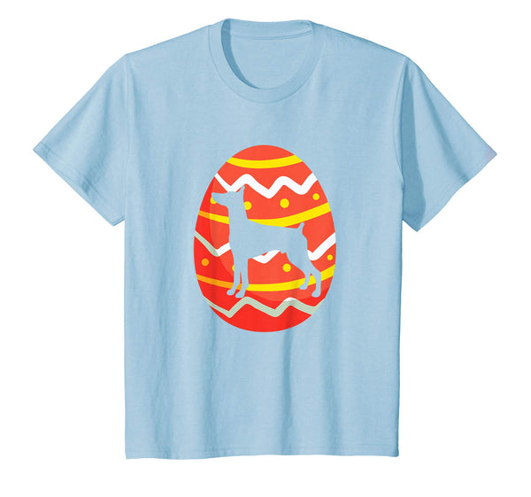 Doberman Pinscher Easter Bunny Egg T-Shirt Dog Easter Gift
